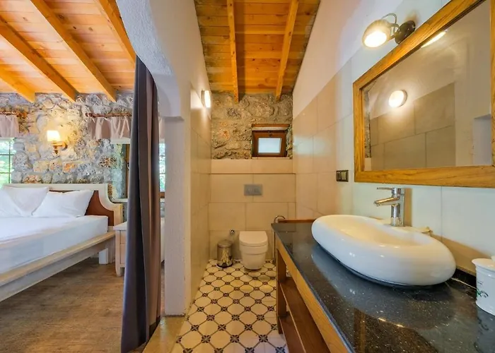 Albavis-10-person Conservative In Kayakoy, Hébergement de vacances